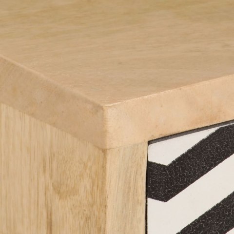 Szafka pod TV, 120x30x40 cm, lite drewno mango