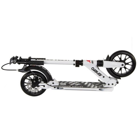HULAJNOGA ENERO ULTRA SPEED 200MM Z HAMULCEM TARCZOWYM BIAŁA