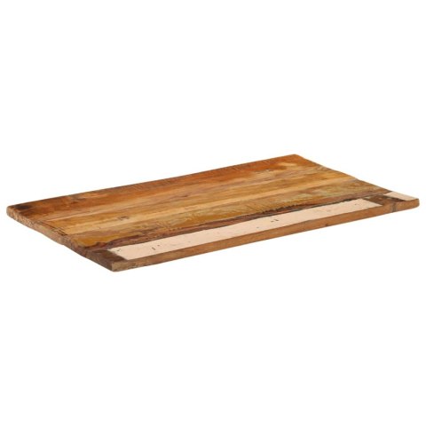 Prostokątny blat stołowy, 60x100 cm, 25-27 mm, drewno z odzysku