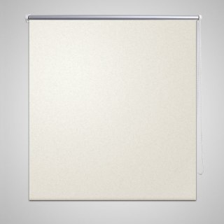 Roleta przeciwsłoneczna 140 x 230 cm kremowo biała