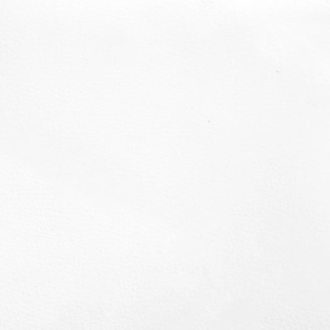 Rama łóżka z zagłówkiem, biała, 90x200 cm, sztuczna skóra