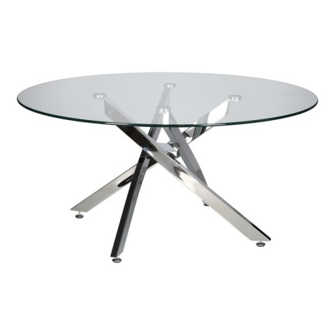 Stolik kawowy Amber 90cm transparentny/