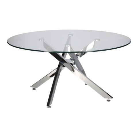 Stolik kawowy Amber 90cm transparentny/