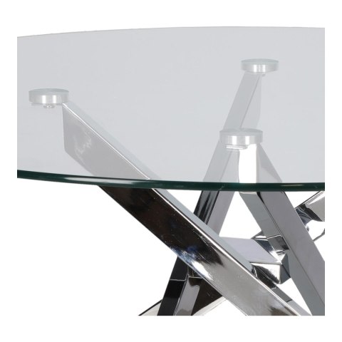 Stolik kawowy Amber 90cm transparentny/