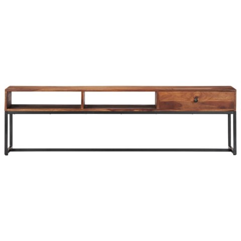 Szafka pod TV, 160x30x45 cm, lite drewno sheesham