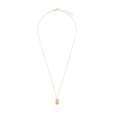 Gold necklace NXC6694 - Zirconia