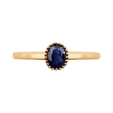 Gold ring PZC6664S - Sapphire