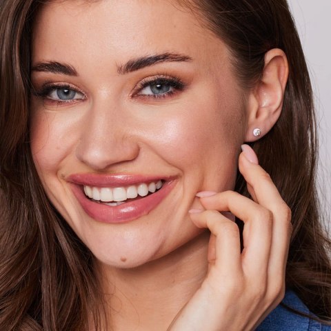 Silver earrings KDK6672 - Zirconia