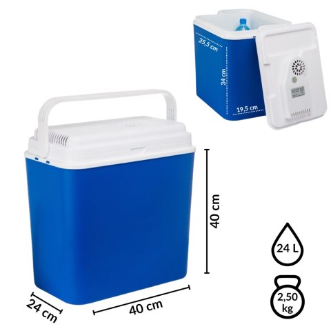 Lodówka ATLANTIC 24L Elektryczna 12V Kamai