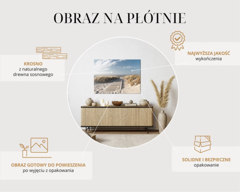 Obraz Na Płótnie Rysowany Rower W Stylu Retro