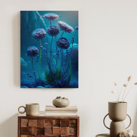 Plakat Polne Kwiaty W Stylu Fantasy