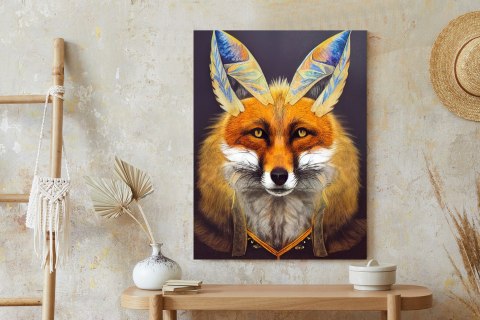 Plakat Portret Lisa Na Ilustracji