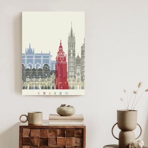 Plakat Słynna Architektura Krakowa