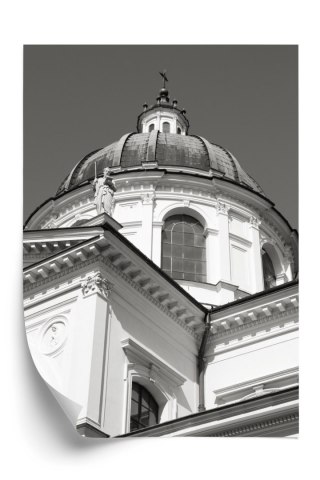 Plakat Warszawa Architektura W Czerni I Bieli