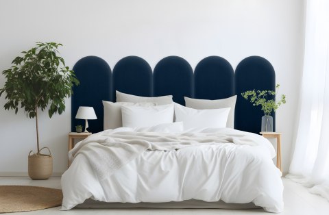 Panel Tapicerowany Magic Velvet Granatowy 30cm