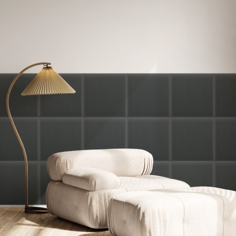 Panel Tapicerowany Magic Velvet Grafitowy