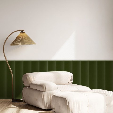 Panel Tapicerowany Magic Velvet Khaki
