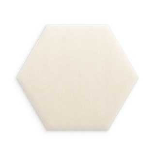 Panel Tapicerowany Magic Velvet Kremowy