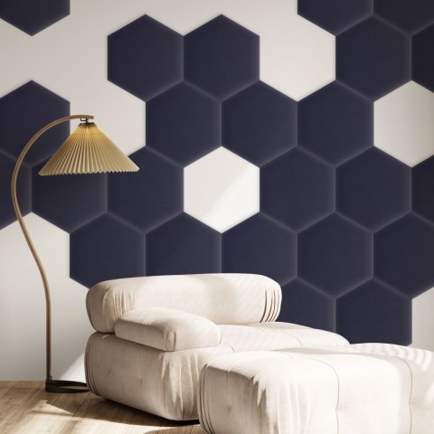 Panel Tapicerowany Magic Velvet Lawendowy