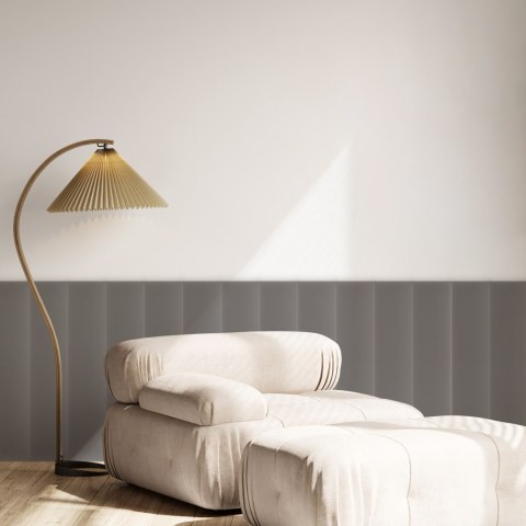 Panel Tapicerowany Magic Velvet Szary