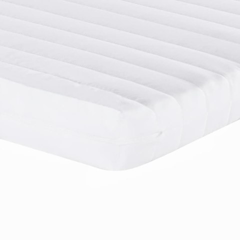 Sofa rozsuwana z materacami, czarna, 80x200 cm, aksamit