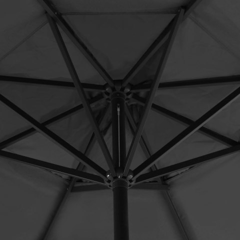Parasol ogrodowy z przenośną podstawą, antracytowy