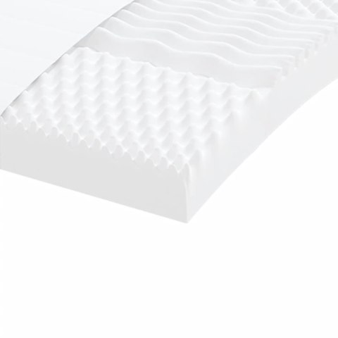 Sofa rozsuwana z materacami, czarna, 100x200 cm, aksamit