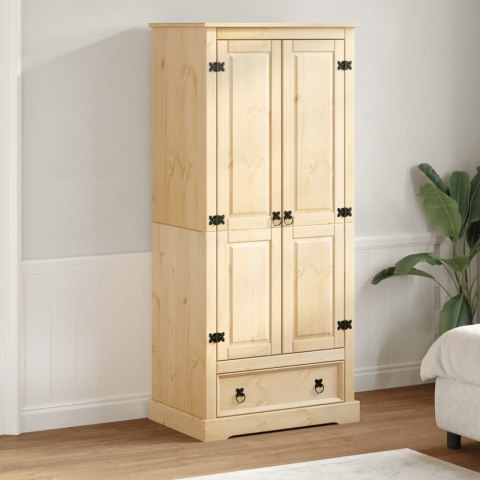 Szafa Corona, 76x50x170 cm, lite drewno sosnowe