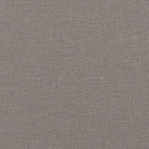 Łóżko z materacem, taupe, 160x200 cm, tkanina