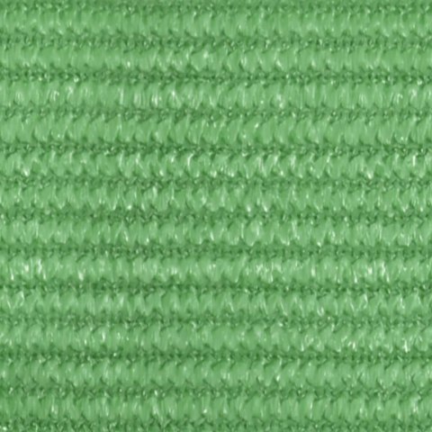 Żagiel przeciwsłoneczny, 160 g/m², jasnozielony, 3,5x4,5m, HDPE