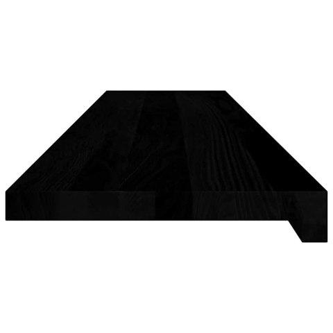 Stopnie schodowe 16 szt. brązowe 110x25x2 cm lite drewno dębowe