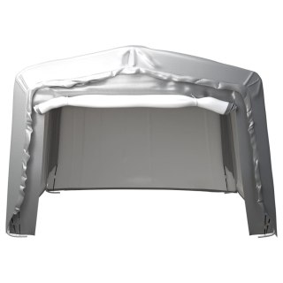 Namiot magazynowy, 370 x 370 cm, stal, szary