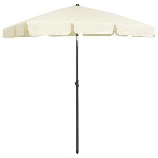 Parasol plażowy, piaskowy żółty, 180x120 cm
