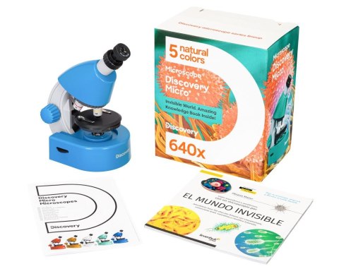 (ES) Mikroskop Levenhuk Discovery Micro z książką