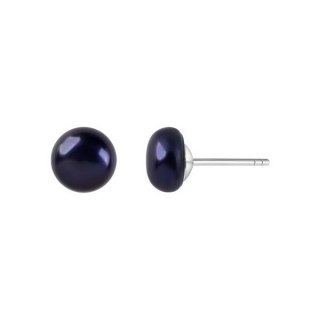 Silver earrings KSN4315 - Freshwater pearls