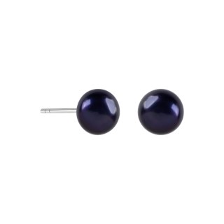 Silver earrings KSN4315 - Freshwater pearls