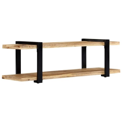 Szafka pod TV, 130x40x40 cm, lite drewno mango