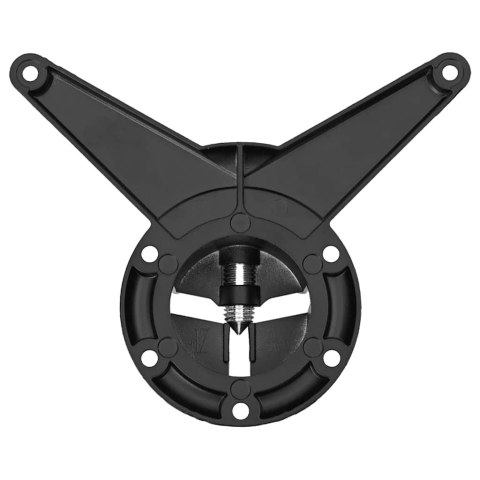 4 Nogi do stołu z regulacją wysokości Czarne 870 mm