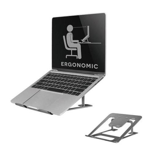 NB AKCESORIA DESK STAND 10-17" NSLS085GREY NEWSTAR