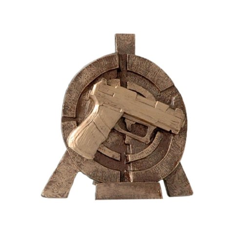 Figurka odlewana - pistolet RTY3065/BR