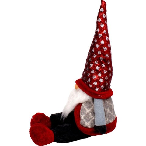 SKRZAT MIKOŁAJ ŚWIĄTECZNY SIEDZĄCY 92CM