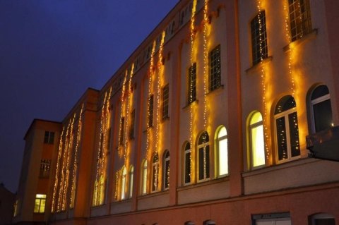 Świąteczny LED łańcuch - 4 m, 40 LED, kolorowy