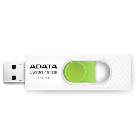 PAMIĘĆ USB USB3.1 64GB WHITE AUV320-64G-RWHGN ADATA