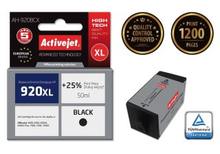 Activejet AH-920BCX Tusz (zamiennik HP 920XL CD975AE; Premium; 50 ml; czarny)