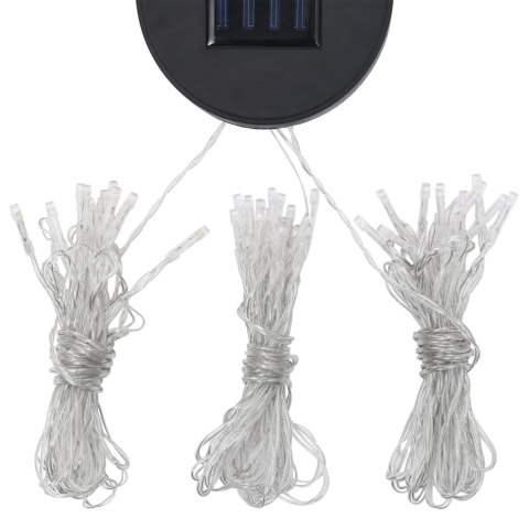 Altana z zasłonami i lampkami LED, 3x3 cm, antracyt, aluminium