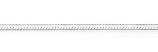 Rhodium plated silver chain LSX6153