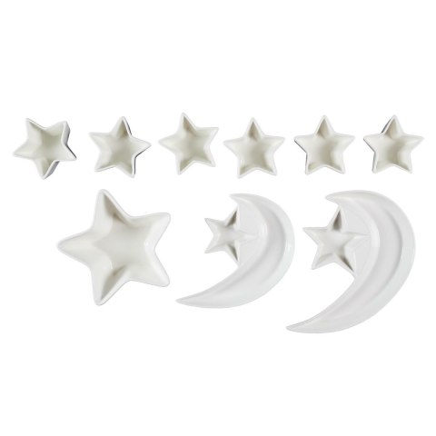 Zestaw 9 naczyń do serwowania Starry