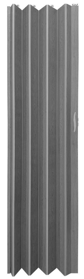 Drzwi harmonijkowe natura 001P-100-67 szary dąb mat
