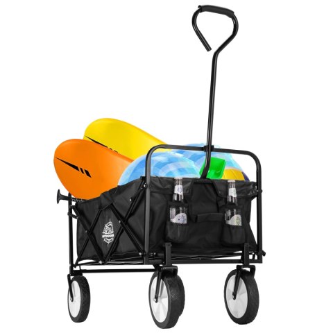 Wózek plażowy transportowy MAGNUM czarny
