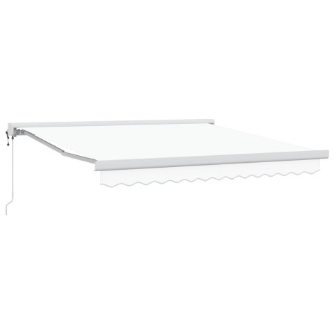 Automatyczna chowana markiza biała 350x250 cm